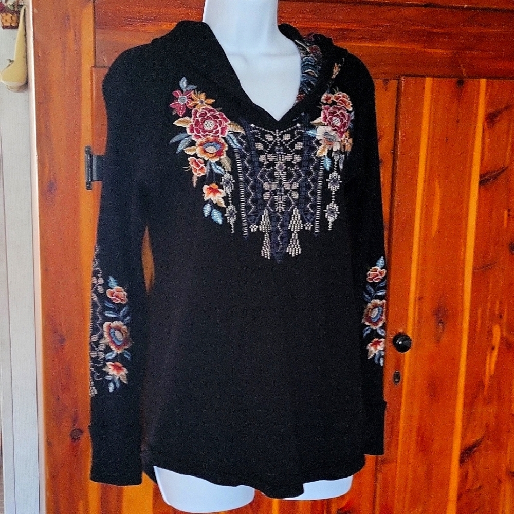 Johnny Was thermal shirt